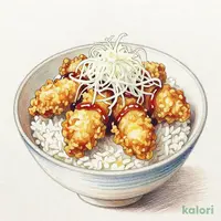 鶏天おろし天丼（単品）