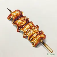 鶏皮串 〈たれ〉