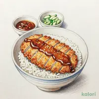 厚切りみそかつ丼セット