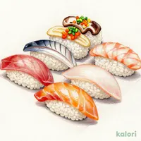 秋のにぎりずし盛り合わせ