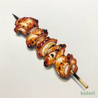 鶏皮串〈たれ〉