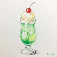 メロンクリームソーダ