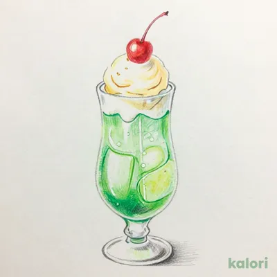 メロンクリームソーダ