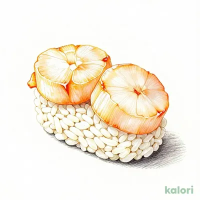 帆立にぎり(2貫)