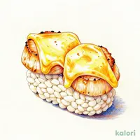 帆立炙りチーズにぎり(2貫)