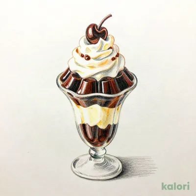珈琲ゼリーパフェ