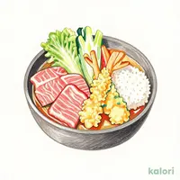 すき焼き天ぷら御膳