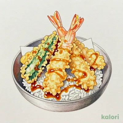 Assorted Tempura Rice Bowl