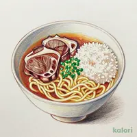 牛骨白湯ラーメンとミニ牛ハラミ丼
