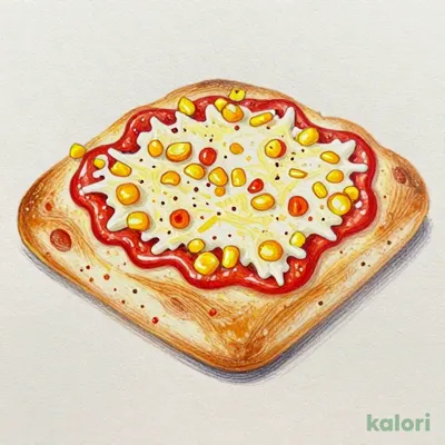 Corn Pizza Focaccia