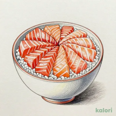 サーモンづくしちらし重