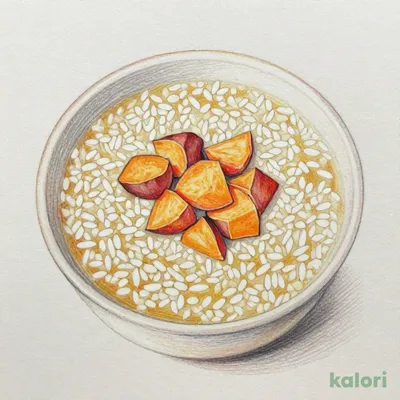 さつまいもがゆ