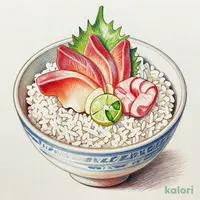 にぎやか海鮮丼(海鮮大盛り)(単品)