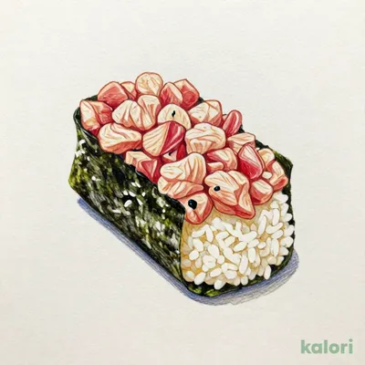 まぐろたたき手巻き(2貫)