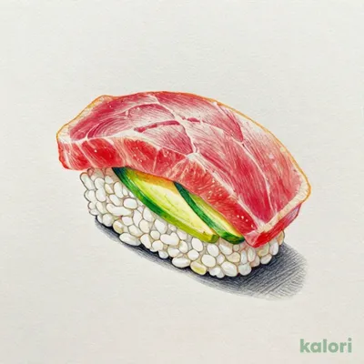 まぐろアボカドにぎり(1貫)