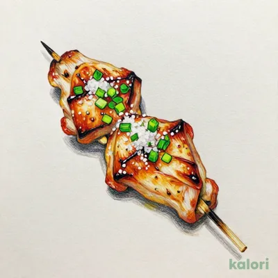 もも串〈ネギ塩ダレ〉