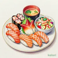 サーモンづくし御膳