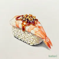 ザクザク醤油海老にぎり(1貫)