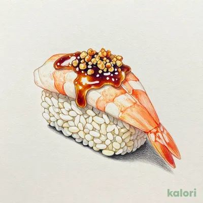 ザクザク醤油海老にぎり(1貫)