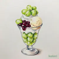 シャインマスカットパフェ