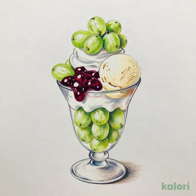 シャインマスカットパフェ