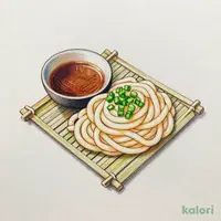 ミニざるうどん
