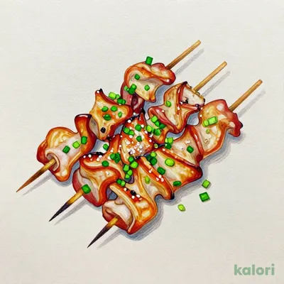 ヤゲン軟骨串〈ネギ塩ダレ〉