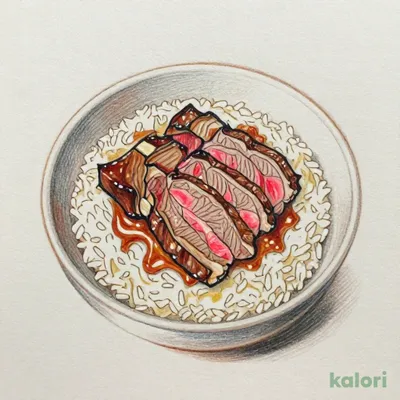 Roast Beef & Steak Rice Bowl (A La Carte)