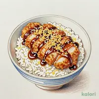 味噌ひれかつ丼セット