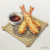 大海老天ざるそば