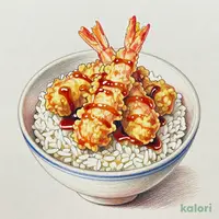 大海老天丼