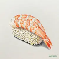 甘海老大漁寿司(1貫)