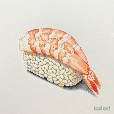 甘海老大漁寿司(1貫)