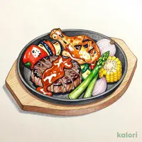 Assorted Charcoal-Grilled Plate