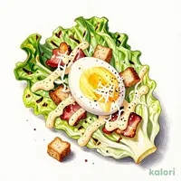Charcoal-Grilled Egg Caesar Salad
