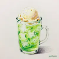 おこさまクリームソーダ