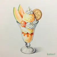 Crown Melon Deluxe Parfait