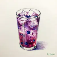 ブルーベリーソーダ
