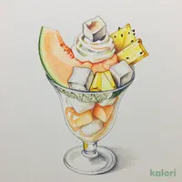 Mochi Melon Parfait