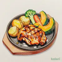 炭焼き鶏ステーキ