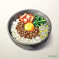 鉄鍋ビビンバ