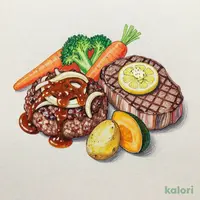 Seasonal Hamburger Steak and Classic Steak