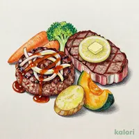 Hamburg Steak & Classic Steak Set