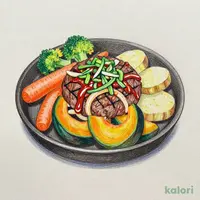 Hamburg Steak & Spicy Green Onion Steak