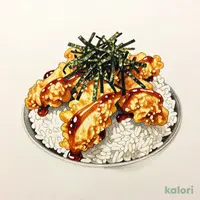 とり天丼