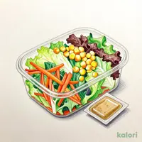コスパ◎たっぷり野菜サラダ