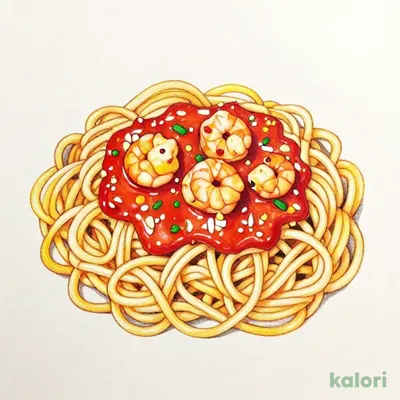 ピリ辛えびチリ焼きそば