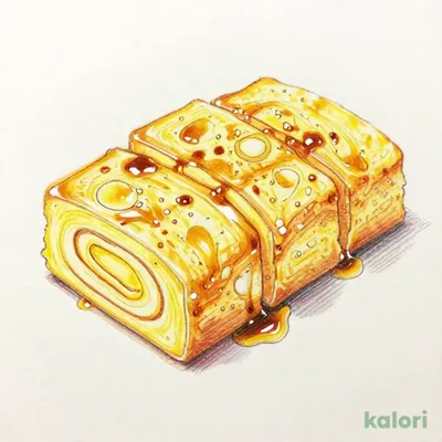 北海道産卵の玉子焼き