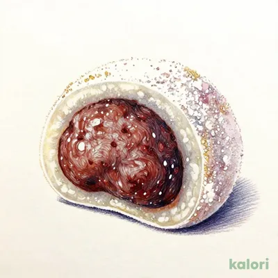 Daifuku (Mochi with Sweet Bean Paste)