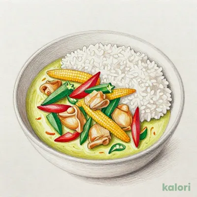 成城石井自家製 グリーンカレー（ジャスミンライス使用）
